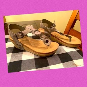 Pierre Dumas - Boutique Sandals -Rose Gold Shimmer